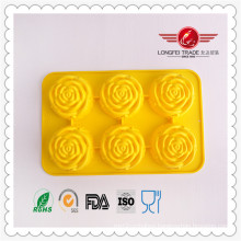 World Cuisine Non-Stick Silicone Rose Mold